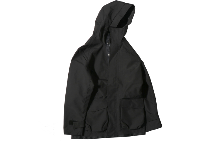 Lookbook Timberland Jaket Hoodie Hitam Poket Loose Fit Boleh Songsang. A2EGG-001