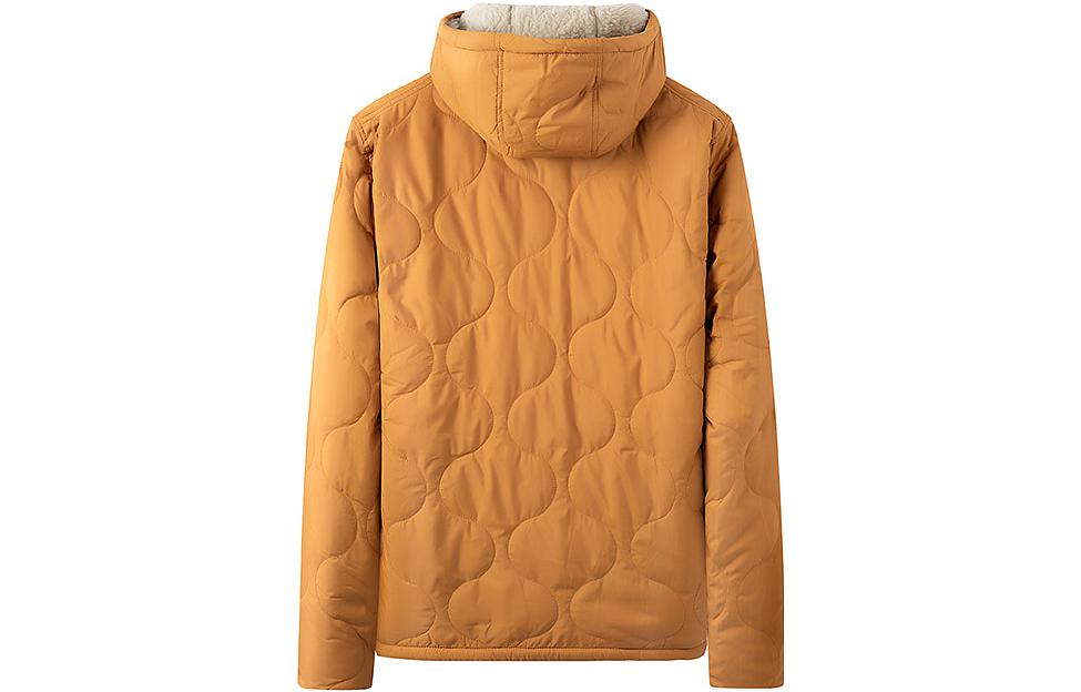 Timberland Reversible Sherpa Hoodie Jacket Yellow Warm Outerwear A69NH-P47 圖 3