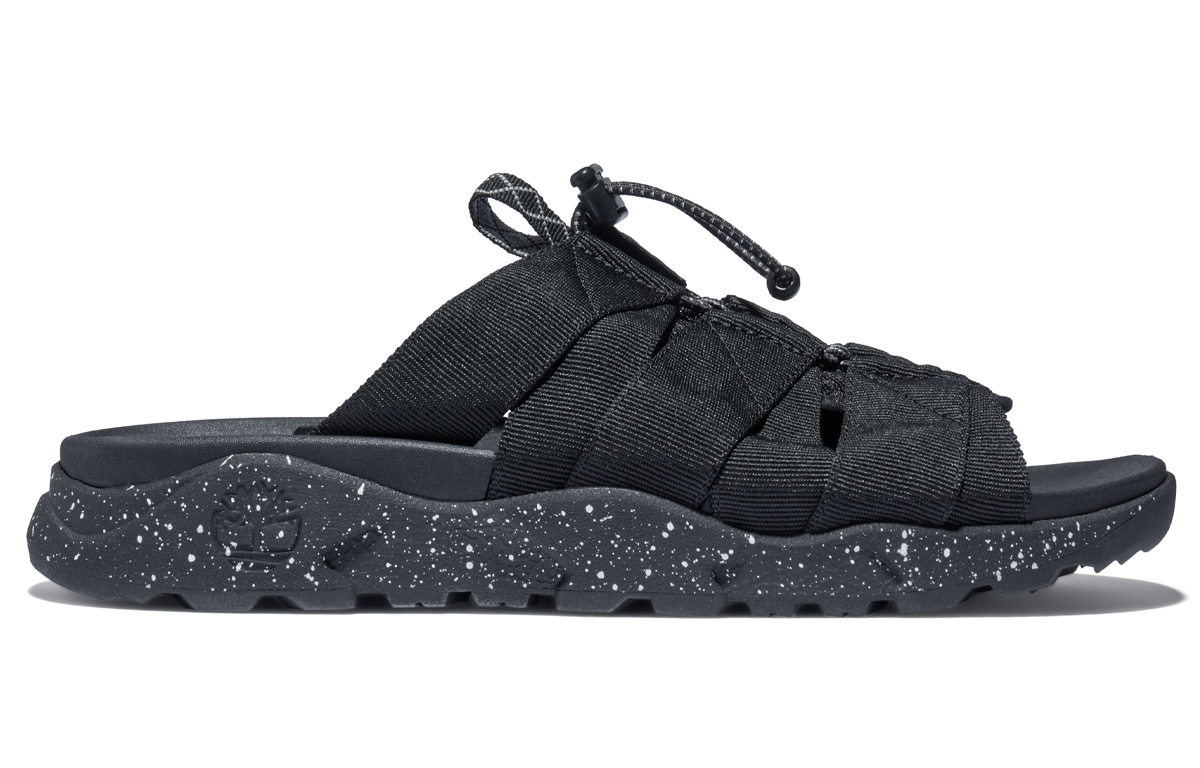 Order Timberland Ripcord 'Black Comfort Slip-Resistant Sport Slides' A2QQP015