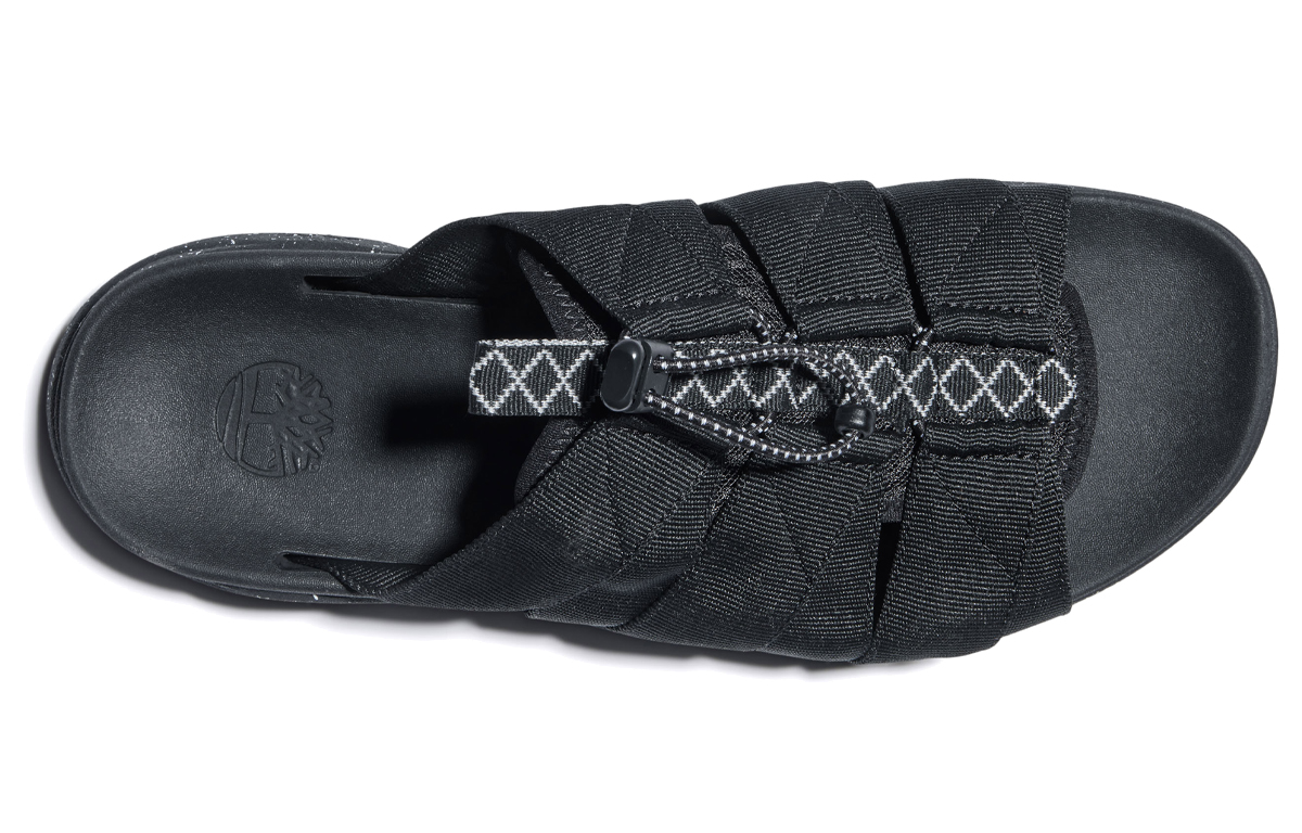 Lookbook Timberland Ripcord 'Black Comfort Slip-Resistant Sport Slides' A2QQP015