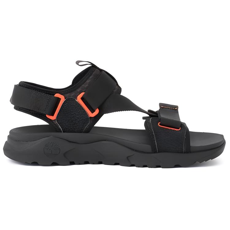 Order Timberland Ripcord Double-Strap Sandals 'Black' A2AE1