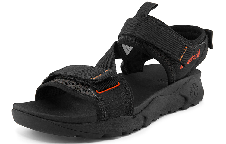 Lookbook Timberland Ripcord Double-Strap Sandals 'Black' A2AE1