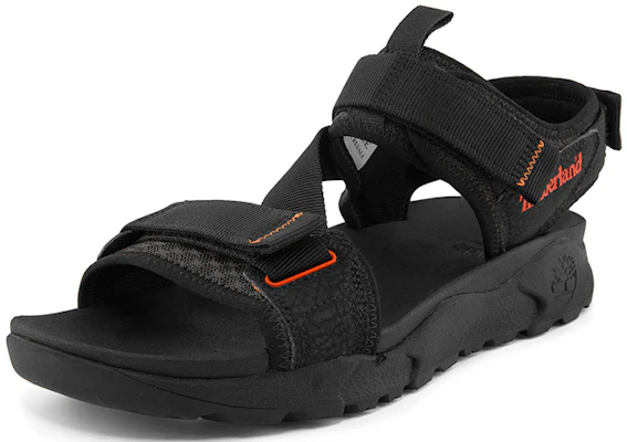 Timberland Ripcord Double-Strap Sandals 'Black' A2AE1 Lookbook Timberland Ripcord Double-Strap Sandals 'Black' A2AE1