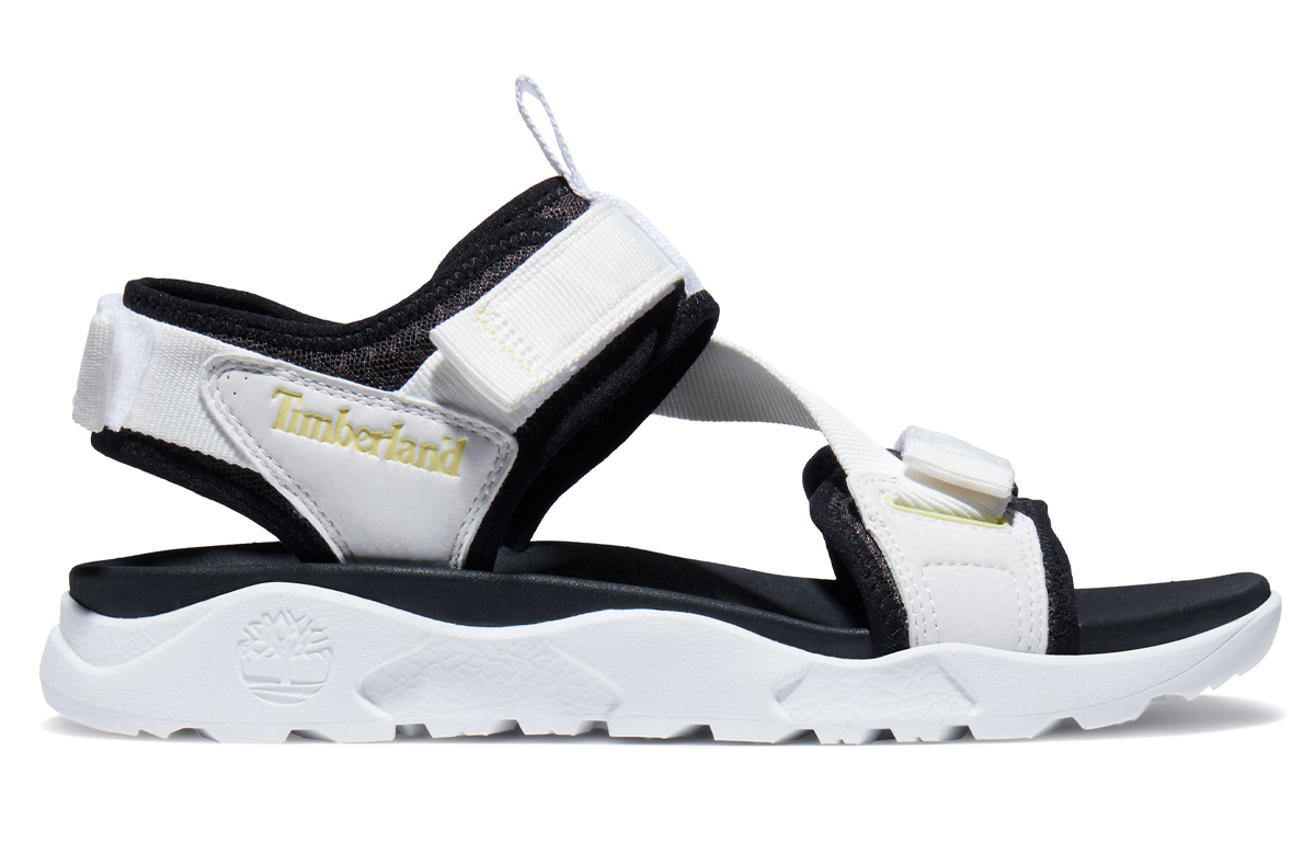 Order Timberland Ripcord Double-Strap Sandals 'White Black' A2ADP100