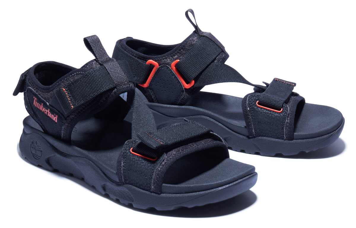 Lookbook Timberland Ripcord Sandals 'Black' A2AE1015
