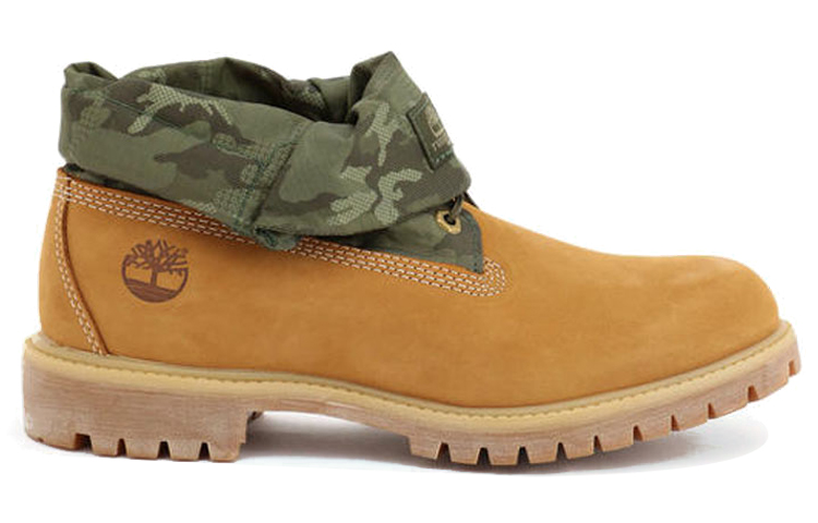 Order Timberland Roll-Top Boots Basic 'Wheat Camouflage' A1QY4