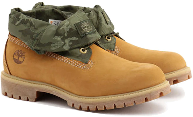 Timberland Roll-Top Boots Basic 'Wheat Camouflage' A1QY4 Lookbook Timberland Roll-Top Boots Basic 'Wheat Camouflage' A1QY4