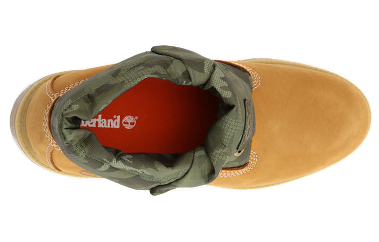Shop Timberland Roll-Top Boots Basic 'Wheat Camouflage' A1QY4