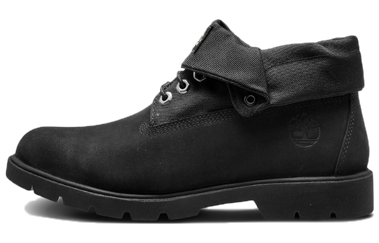 Timberland Roll Top 'Black Waterproof Utility Boot' 6635AW