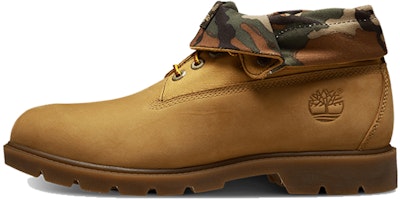 Timberland Roll Top 'Camouflage Flip Boot Brown Yellow' A11FVM Timberland Roll Top 'Camouflage Flip Boot Brown Yellow' A11FVM