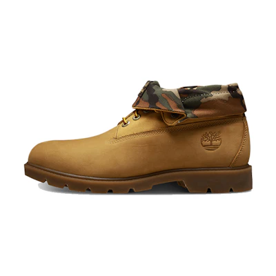 Timberland Roll Top 'Camouflage Flip Boot Brown Yellow'