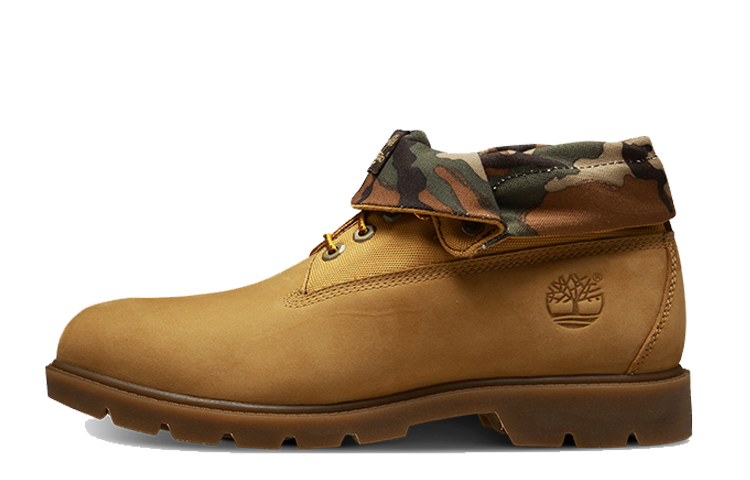 Timberland Roll Top 'Camouflage Flip Boot Brown Yellow' A11FVM