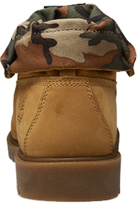 Timberland Roll Top 'Camouflage Flip Boot Brown Yellow' A11FVM Lookbook Timberland Roll Top 'Camouflage Flip Boot Brown Yellow' A11FVM