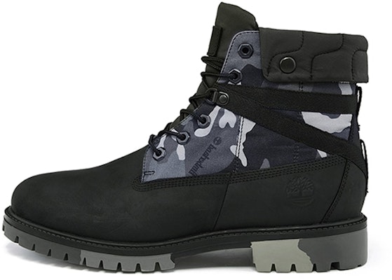 Timberland Heritage EK+ 6 Inch Waterproof Wide-Fit Boot 'Black Camouflage' A29P7W Buy Timberland Heritage EK+ 6 Inch Waterproof Wide-Fit Boot 'Black Camouflage' A29P7W