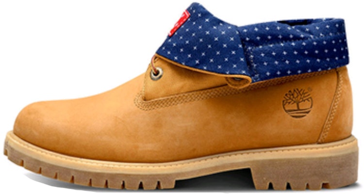 Timberland Sepatu Roll Top 'Wheat/Blue' Pria/Wanita 6723B Buy Timberland Sepatu Roll Top 'Wheat/Blue' Pria/Wanita 6723B