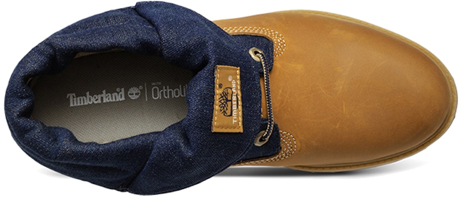 Botas Timberland 6 Inch Premium Roll-Top 'Trigo Azul Marino' A17BB Shop Botas Timberland 6 Inch Premium Roll-Top 'Trigo Azul Marino' A17BB