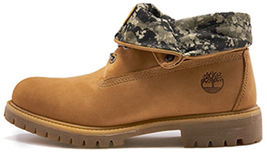 添柏岚 Roll Top 织物领两穿翻靴 寬版 小麥色 Buy 添柏岚 Roll Top 织物领两穿翻靴 寬版 小麥色