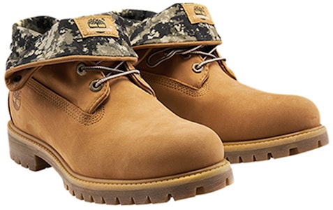 添柏岚 Roll Top 织物领两穿翻靴 寬版 小麥色 Order 添柏岚 Roll Top 织物领两穿翻靴 寬版 小麥色