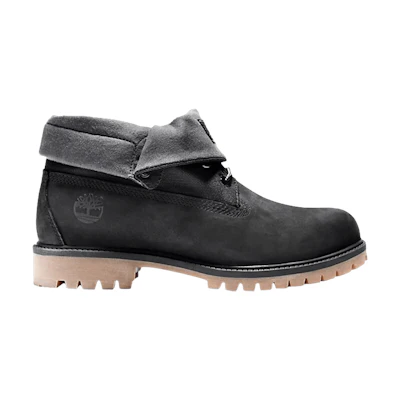Timberland Roll Top Boot 'Black Nubuck'