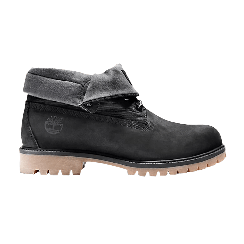 Timberland Roll Top Boot 'Black Nubuck' TB0A1S5P-001