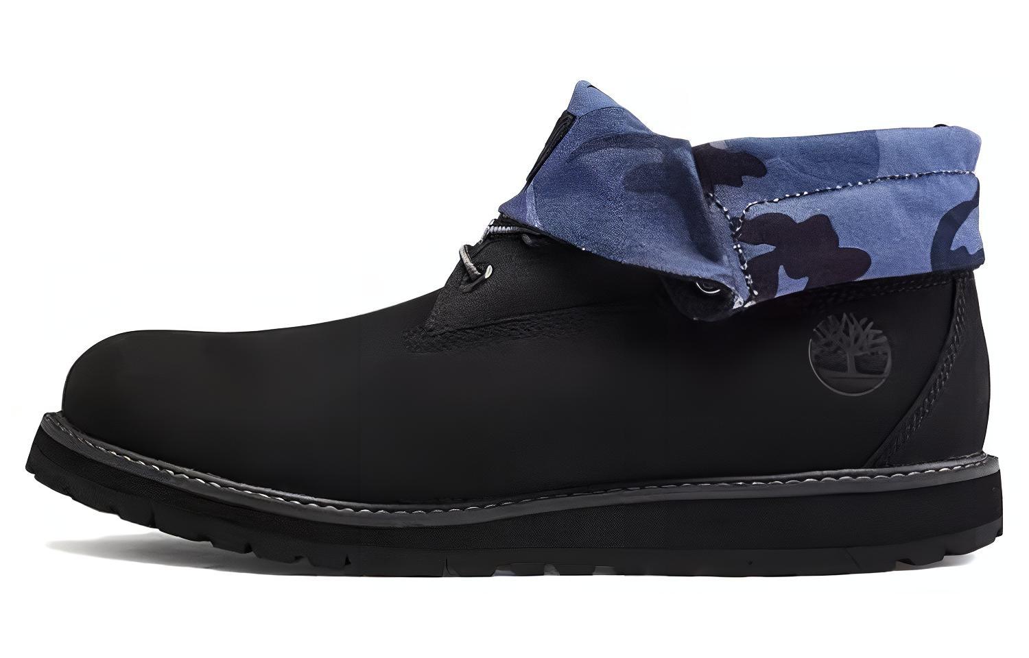 Timberland Roll Top Boots Basic 'Black Blue Camouflage' A2DUV