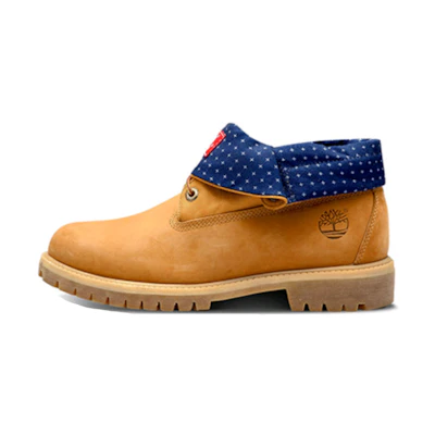 Timberland Roll Top Boots Basic 'Wheat/Blue'