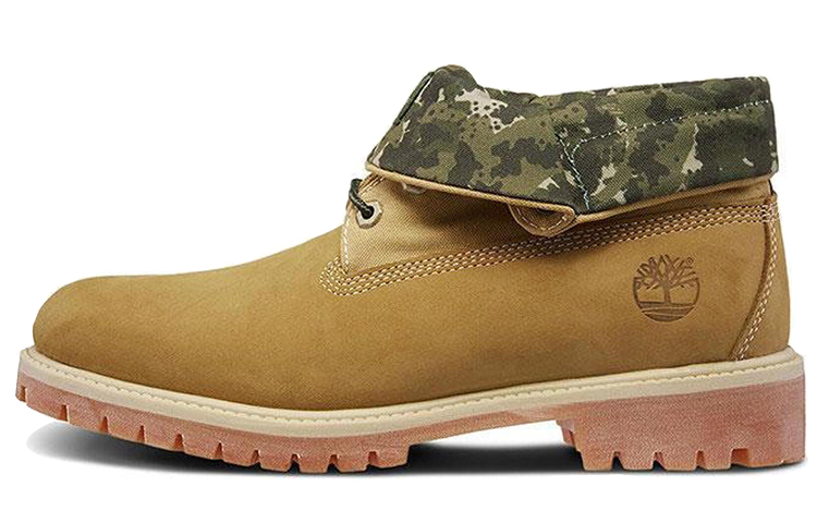 Timberland Roll Top Boots Basic 'Wheat Green Camouflage' A21B1W