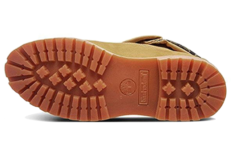 Shop 添柏岚翻折靴 基本款 '小麦绿迷彩' A21B1W