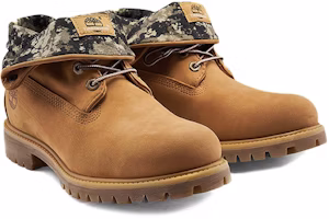 Botas Timberland Roll Top Premium Básicas 'Camuflaje Verde y Trigo' A1HAE Lookbook Botas Timberland Roll Top Premium Básicas 'Camuflaje Verde y Trigo' A1HAE