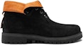 Order Timberland Roll Top Treadlight Wide-Fit Boot 'Hitam Nubuck' A2DQH