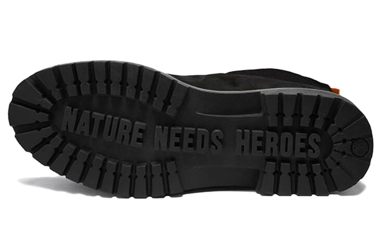 Shop Botas Timberland Roll Top Treadlight Wide-Fit 'Negro Nubuck' A2DQH