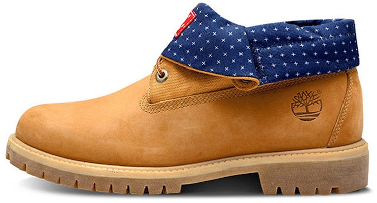 Timberland Roll Top Wide Fit Boots Basic 'Wheat Blue' 6723BW Buy Timberland Roll Top Wide Fit Boots Basic 'Wheat Blue' 6723BW