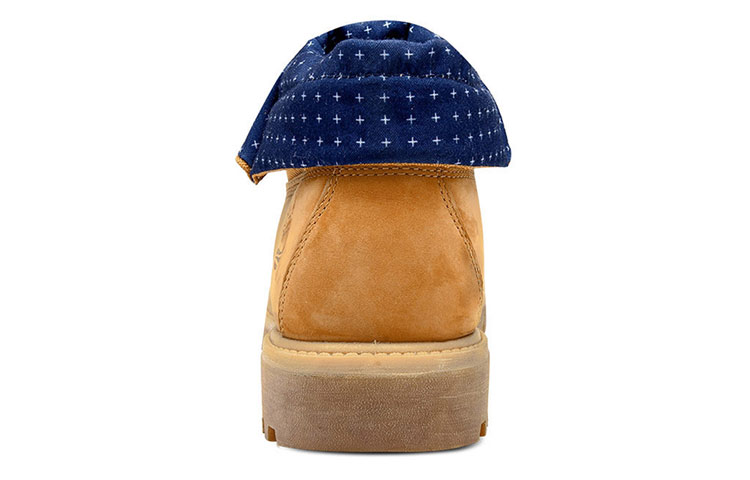 Lookbook Botas Timberland Roll Top Wide Fit Básicas 'Trigo Azul' 6723BW