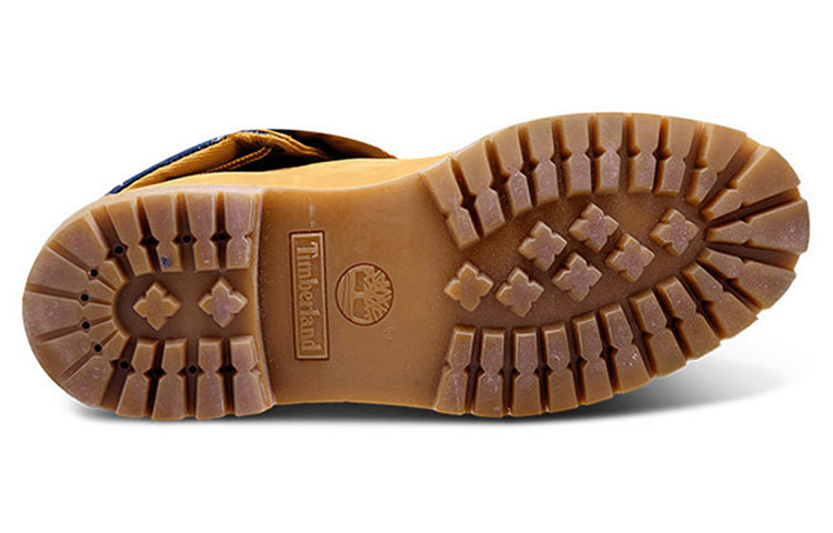 Shop Botas Timberland Roll Top Wide Fit Básicas 'Trigo Azul' 6723BW