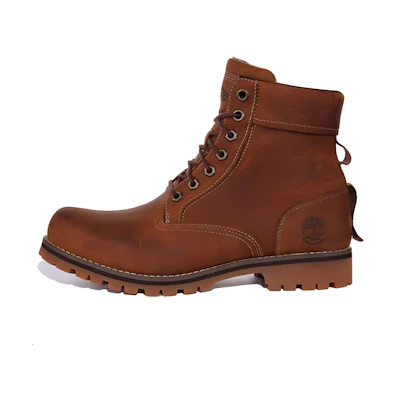 Timberland Rugged 6 Inch Waterproof Boots 'Rust Full Grain'