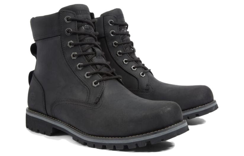 Shop Timberland Rugged Waterproof II 6 Inch Boots 'Black Full Grain' A2KTV015