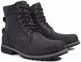 Shop Timberland Rugged Waterproof II 6 Inch Boots 'Black Full Grain' A2KTV015
