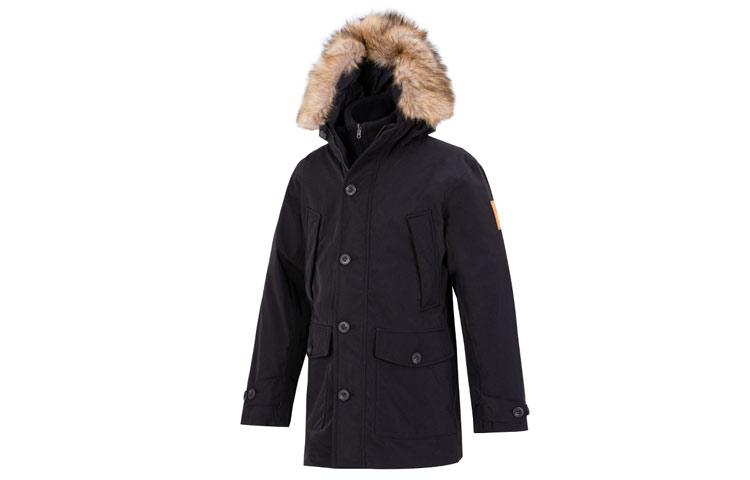 Timberland Scar Ridge 3-in-1  Windproof Winter Parka Jacket Black. A5XSD-001