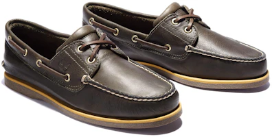 Order Timberland添柏蘭 Seabury 皮革 防滑透氣運動板鞋 灰棕