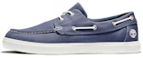 Buy Timberland Seneca Bay Scarpe da Barca in Pelle e Tessuto ''Navy'' A1XEU432