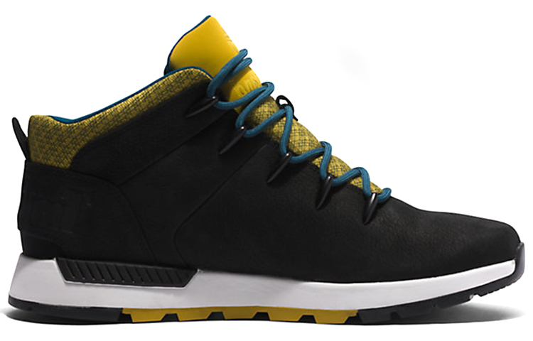 Order Timberland Short Boots 'Black Yellow' A2QVB015