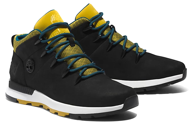 Shop Timberland Short Boots 'Black Yellow' A2QVB015