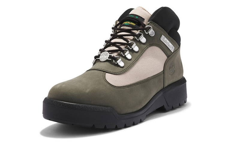 Lookbook Timberland Short Outdoor Boots 'Military Green' A2KXUA58