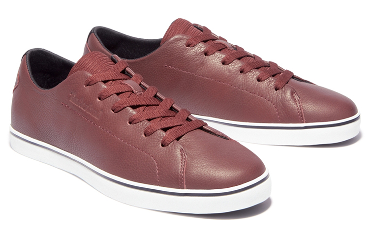 Timberland Skate Park Leather Oxford 'Burgundy Full Grain' 圖 3