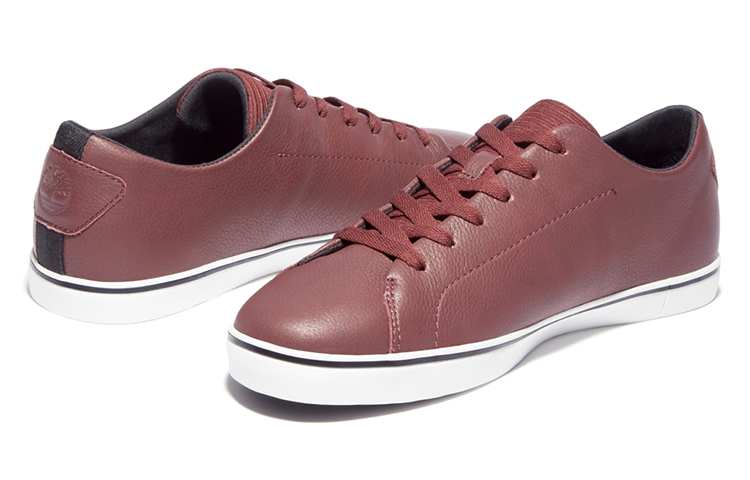 Timberland Skate Park Leather Oxford 'Burgundy Full Grain' 圖 4