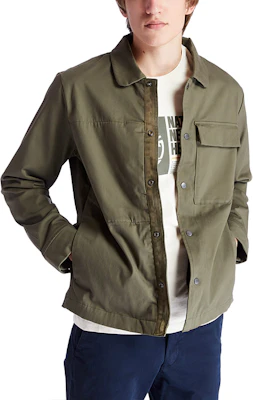 Timberland Slim Fit Casual Shirt Jacket Army Green A2EG7-A58 Shop Timberland Slim Fit Casual Shirt Jacket Army Green A2EG7-A58