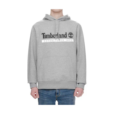 Timberland Soft Comfort Print Hoodie for Men - Gray A22AF-V91