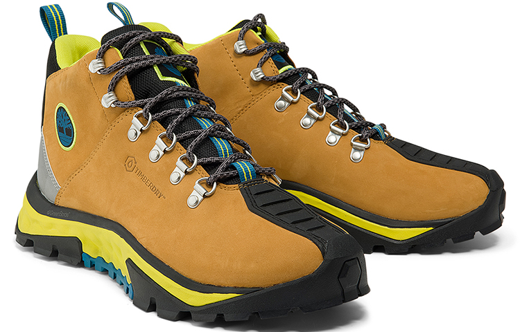 Shop Timberland Solar Ridge Mid Waterproof Boots 'Orange' A2EMJW
