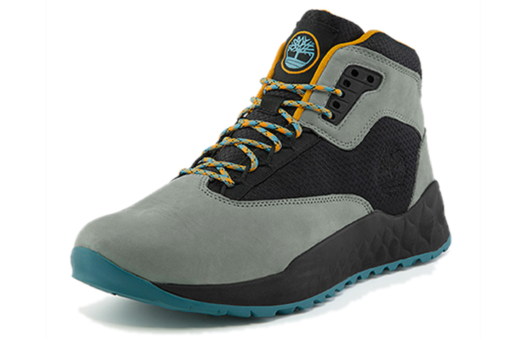 Lookbook Timberland Solar Wave Leather Fabric Hiker Sneakers 'Multi-Color' A29GN