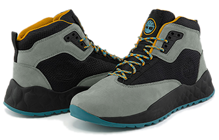 Shop Timberland Solar Wave Leather Fabric Hiker Sneakers 'Multi-Color' A29GN